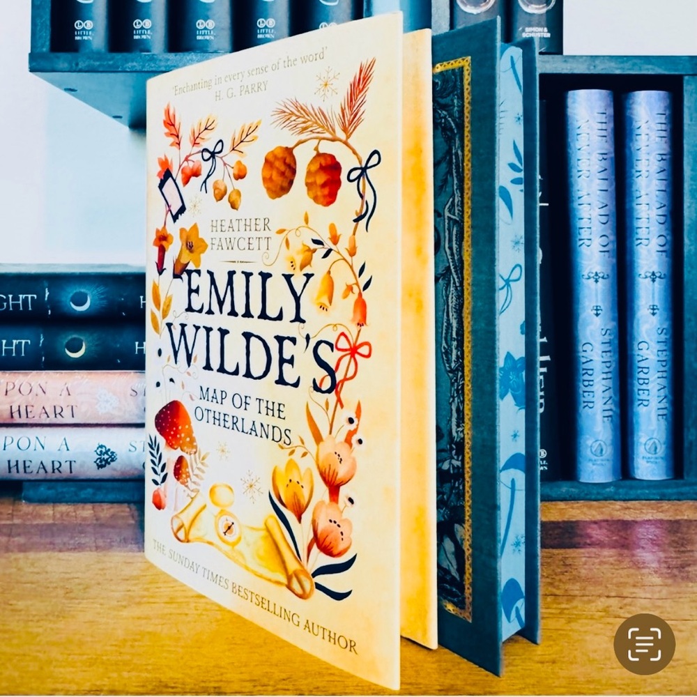 Fairyloot Signed Emily Wilde’s Map of the Otherlands by Heather Fawcett